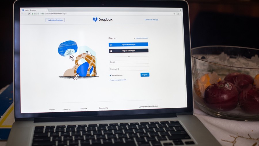 Layanan cloud Dropbox. (Dok: Bloomberg)