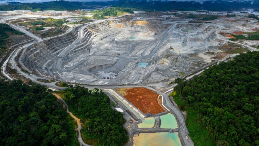 Tambang tembaga First Quantum Minerals Ltd di Panama./dok. Bloomberg