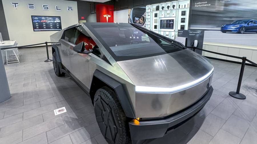 Tesla Cybertruck. (Bloomberg)