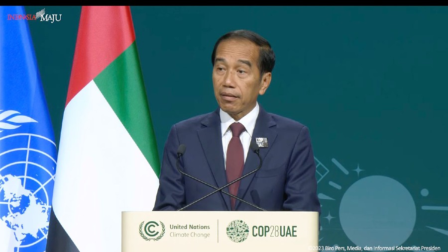 Presiden Joko Widodo di KTT COP29, Dubai, Uni Emirat Arab