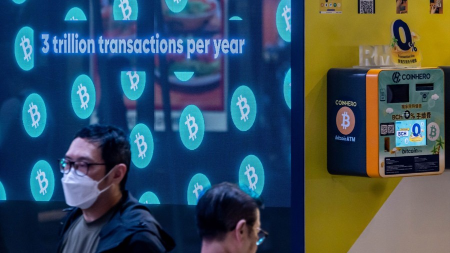 Pergerakan lima hari perdagangan Bitcoin. (Dok: Bloomberg)