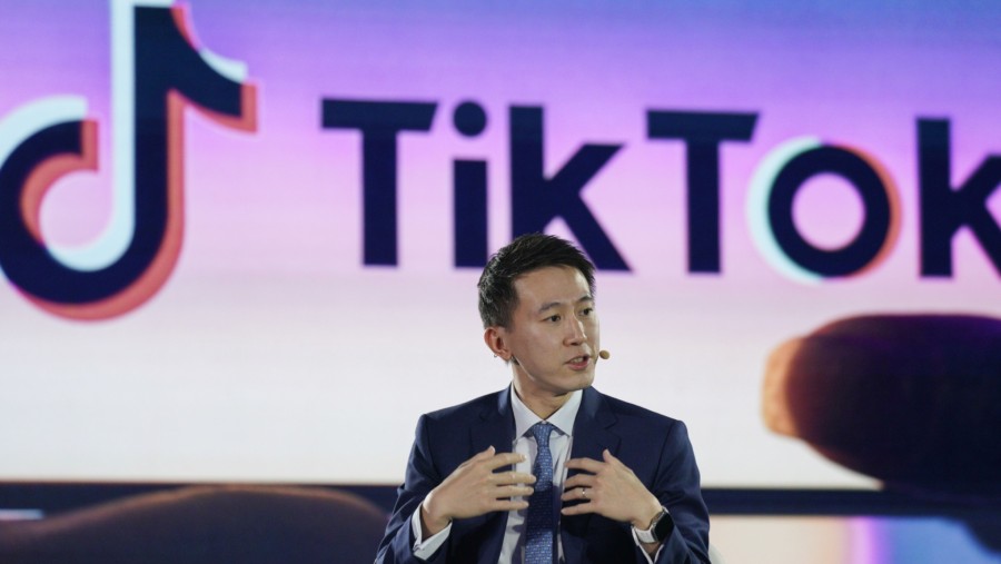 TikTok Chief Executive Officer Shou Chew. (Dok: Bloomberg)