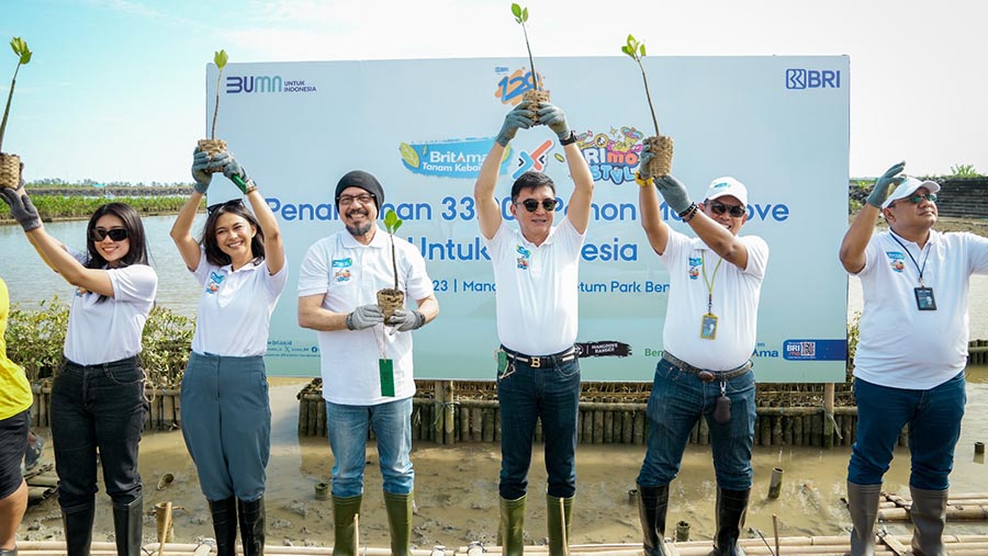 BritAma Tanam Kebaikan x BRImo FSTVL. (Dok. BRI)