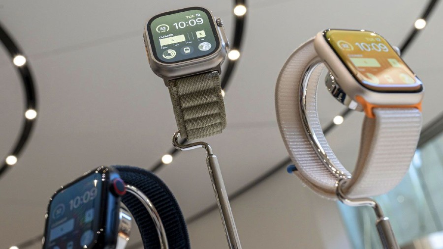 Smartwatch Apple. (Dok: Bloomberg).	
