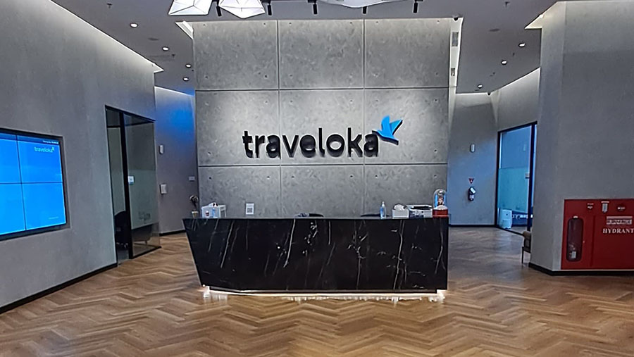 Traveloka. (Bloomberg Technoz/Rayo Rezar Suprastowo)