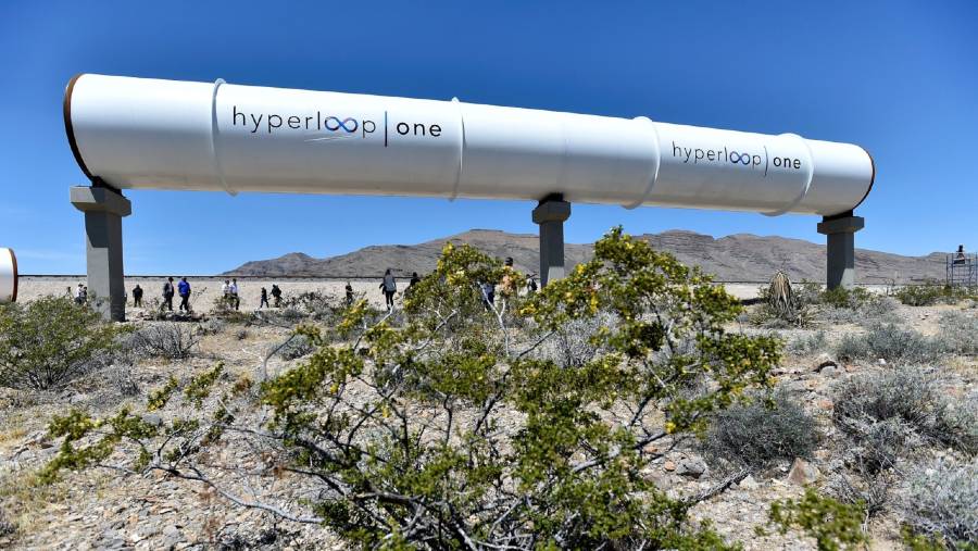 Hyperloop One. (Dok: Bloomberg)