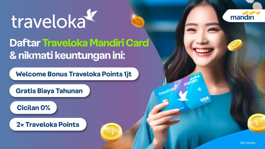 Traveloka Mandiri Card (Dok. Traveloka)