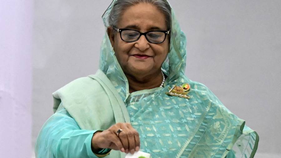 Sheikh Hasina. (Sumber: Bloomberg)