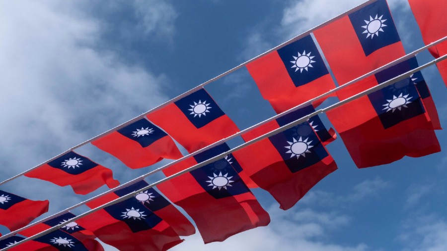 Bendera Taiwan. (Dok: Bloomberg)