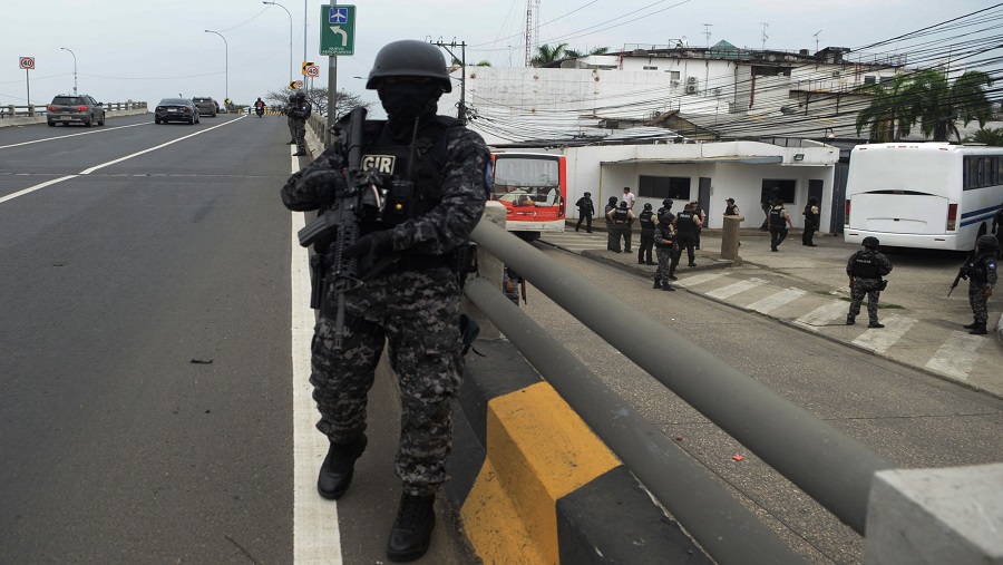 Situasi darurat di Ekuador, Rabu (10/1/2024)
