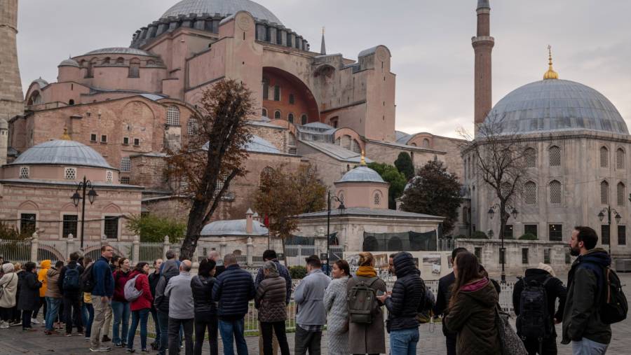 Masjid Hagia Sophia. (Sumber: Bloomberg)