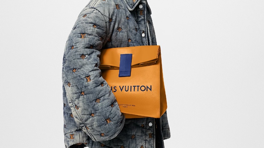 Sandiwch Bag karya Pharell x Louis Vuitton. (Sumber: website resmi Louis Vuitton)