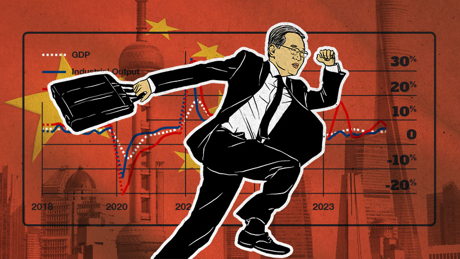 Cover Ekonomi China Tumbuh 5,2%, Bikin Kecewa Pasar Keuangan (Arie Pratama/Bloomberg Technoz)