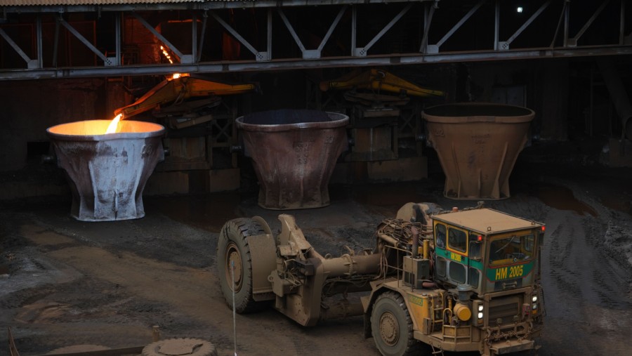Smelter nikel PT Vale Indonesia Tbk di Sorowako, Sulawesi Selatan./Bloomberg-Dimas Ardian