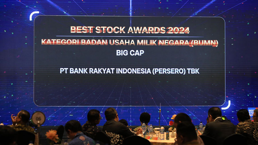 BBRI Sabet Dua Penghargaan Best Stock Awards 2024. (Dok. BRI)