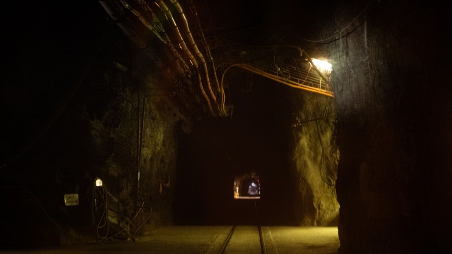 Terowongan di proyek tambang nikel./Bloomberg-Galit Rodan