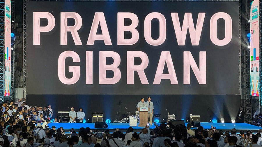 Prabowo-Gibran (Andrean/Bloomberg Technoz)