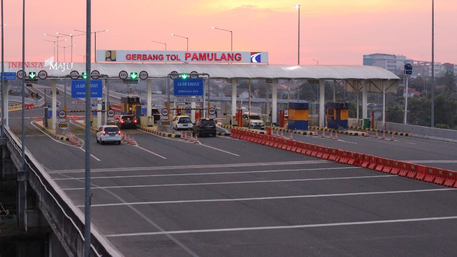 Gerbang Tol Pamulang. (Sumber: dok. Jasa Marga)