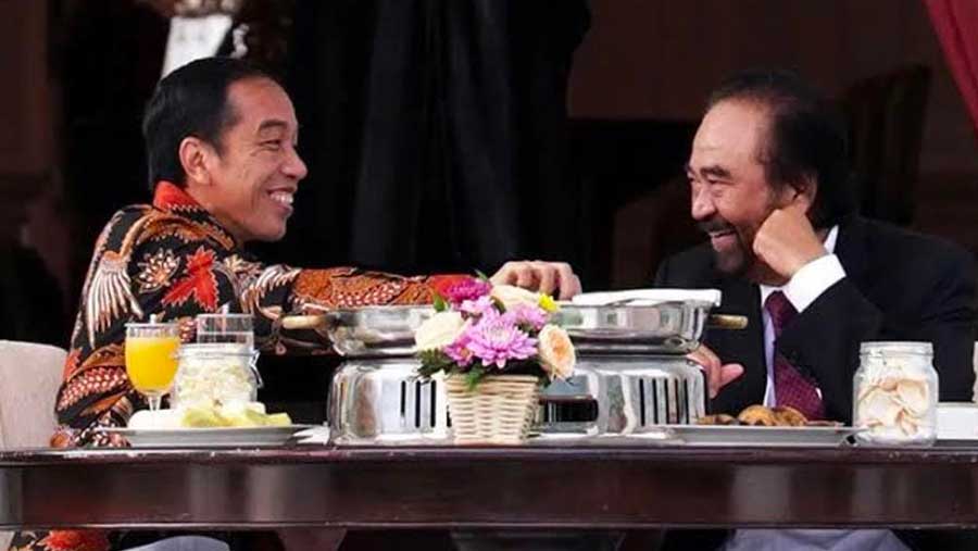 Jokowi dan Surya Paloh (Instagram/suryapaloh.id)