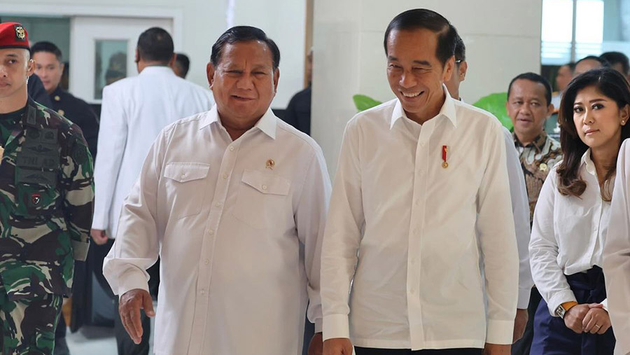 Presiden Jokowi dan Menhan Prabowo Subianto resmikan Rumah Sakit Pusat Pertahanan Negara (RSPPN) Panglima Besar Soedirman. (Instagram @prabowo)