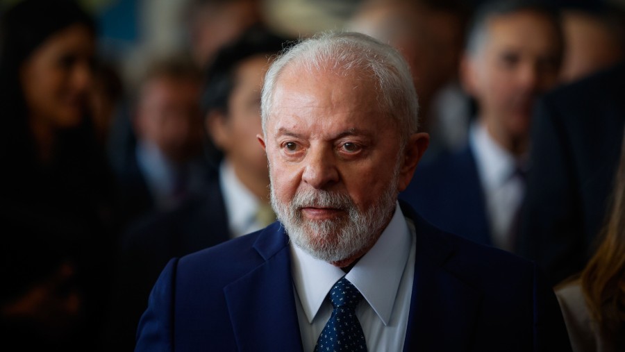 Presiden Brasil Luiz Inacio Lula da Silva. (Sumber: Bloomberg)