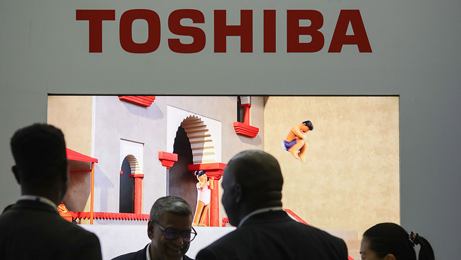 Toshiba. (Dwayne Senior/Bloomberg)