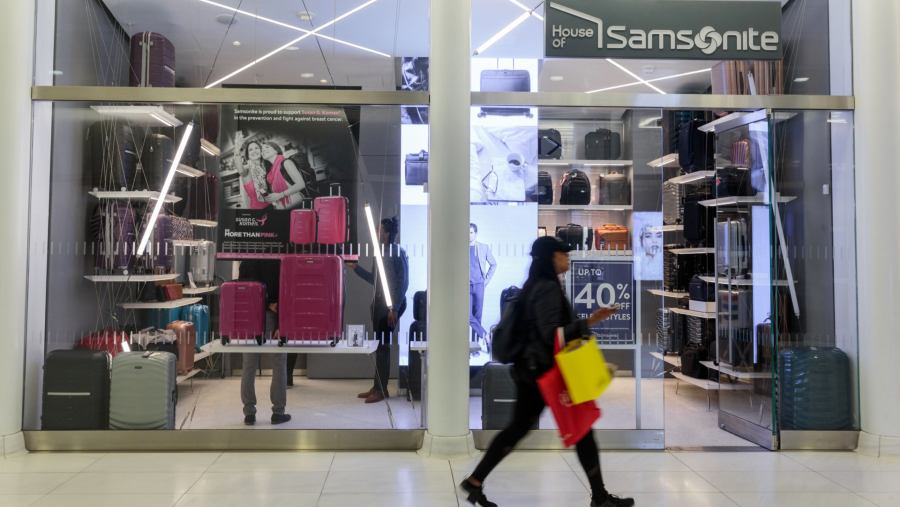 Toko Tas Koper, Samsonite International. (Dok: Bloomberg)