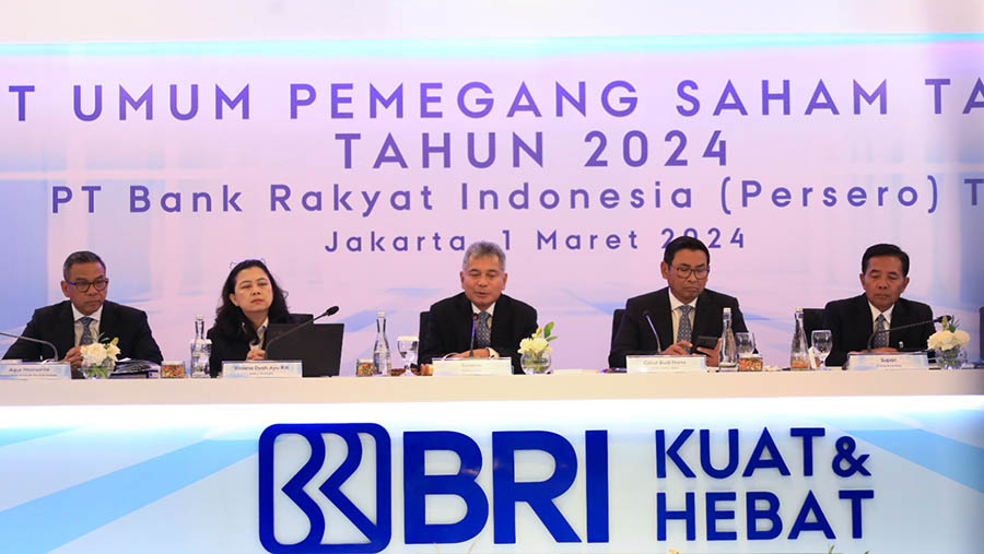 Rapat Umum Pemegang Saham Tahunan (RUPST) PT. Bank Rakyat Indonesia (Persero) Tbk atau BRI. (Dok. BRI)