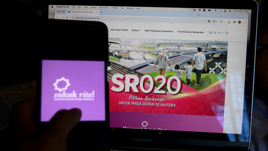 Sukuk Ritel SR020. (Bloomberg Technoz/Andrean Kristianto)