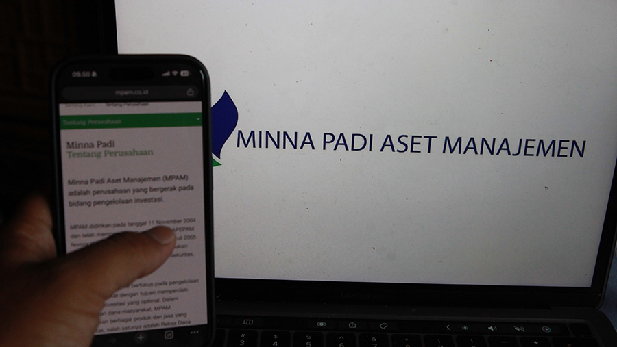 Minna Padi Aset Manajemen (MPAM). (Bloomberg Technoz/Andrean Kristianto)