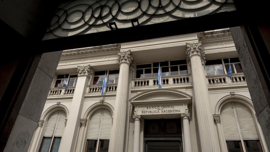 Bank Sentral Argentina di Buenos Aires. Fotografer: Erica Canepa/Bloomberg
