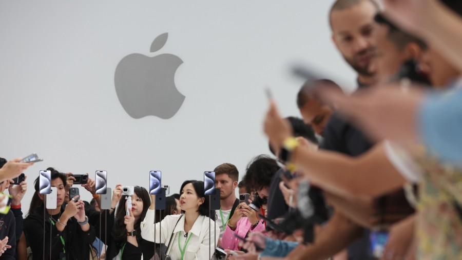 Jaringan toko ritel Apple. (Dok: Bloomberg)