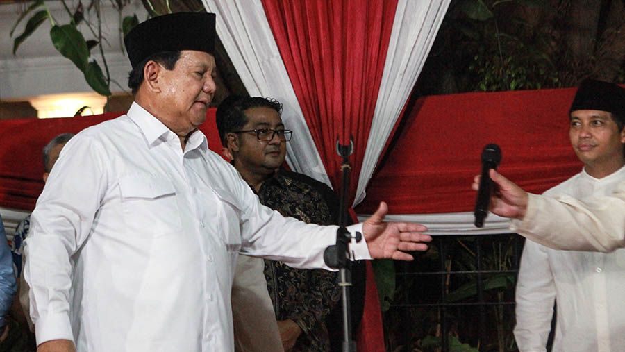 Presiden Terpilih Prabowo Subianto. (Bloomberg Technoz/ Andrean Kristianto)