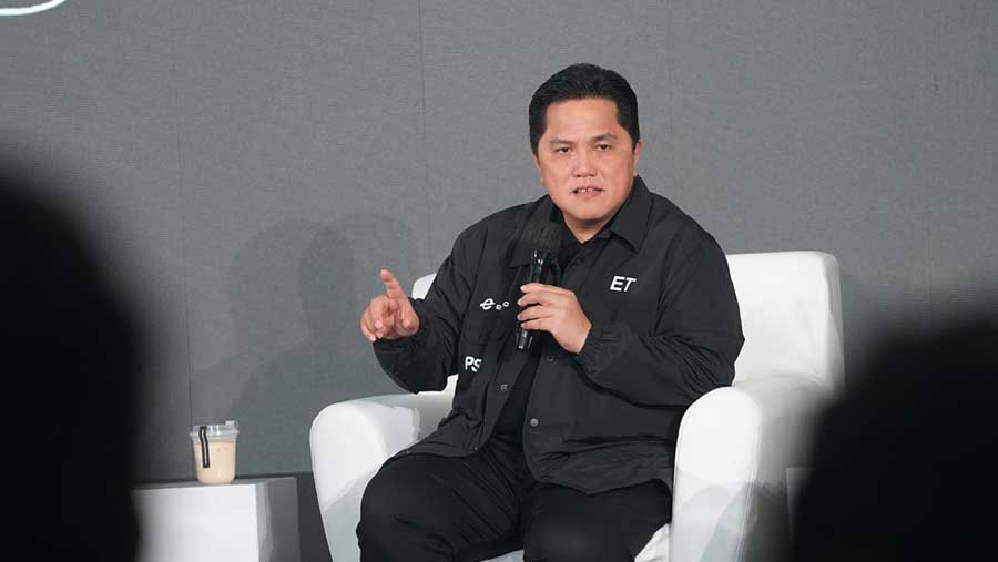 Erick Thohir saat Kemenangan Timnas Garuda lawan Vietnam (Dok. PSSI)