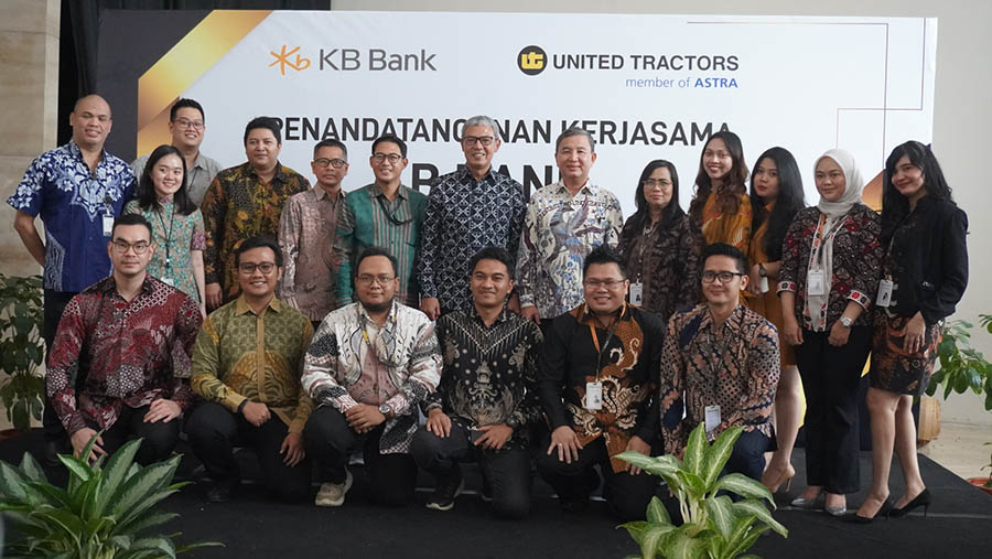 KB Bank Gandeng United Tractors Salurkan Kredit Untuk Pembelian Alat Berat. (Dok. KB Bank)