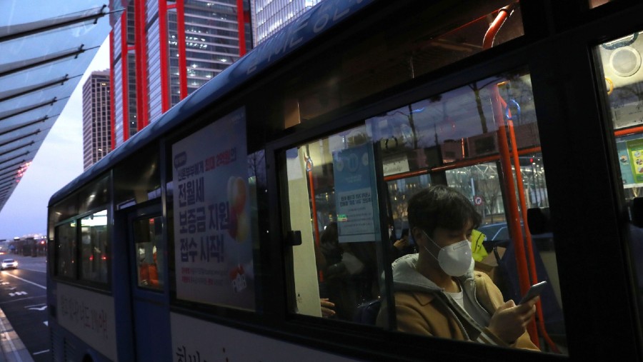 Bus di Seoul, Korsel. (Dok: Bloomberg)