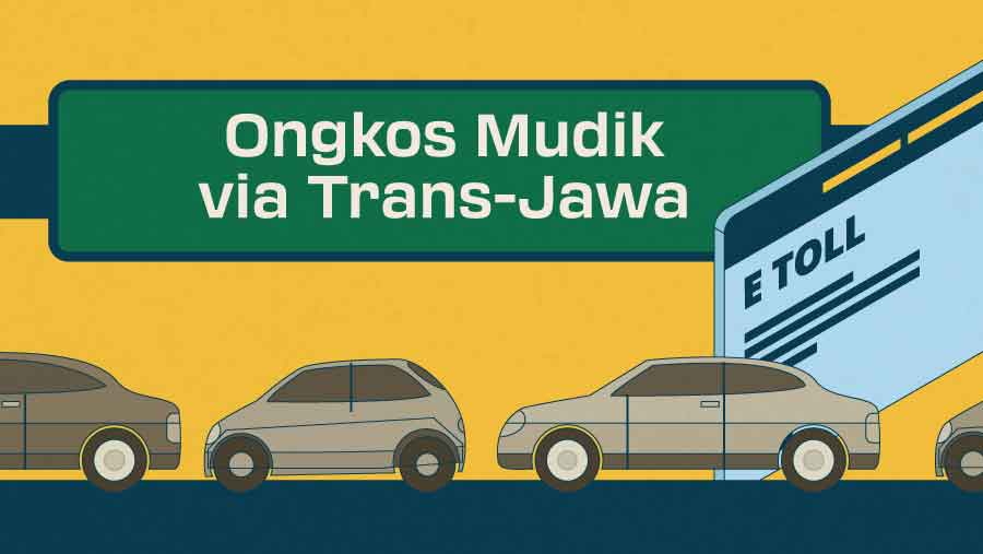 Infografis Ongkos Mudik via Trans-Jawa (Bloomberg Technoz/Asfahan)