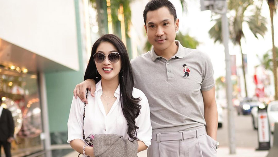Sandra Dewi dan suaminya Harvey Moeis. (Tangkapan Layar Instagram @sandradewi88)