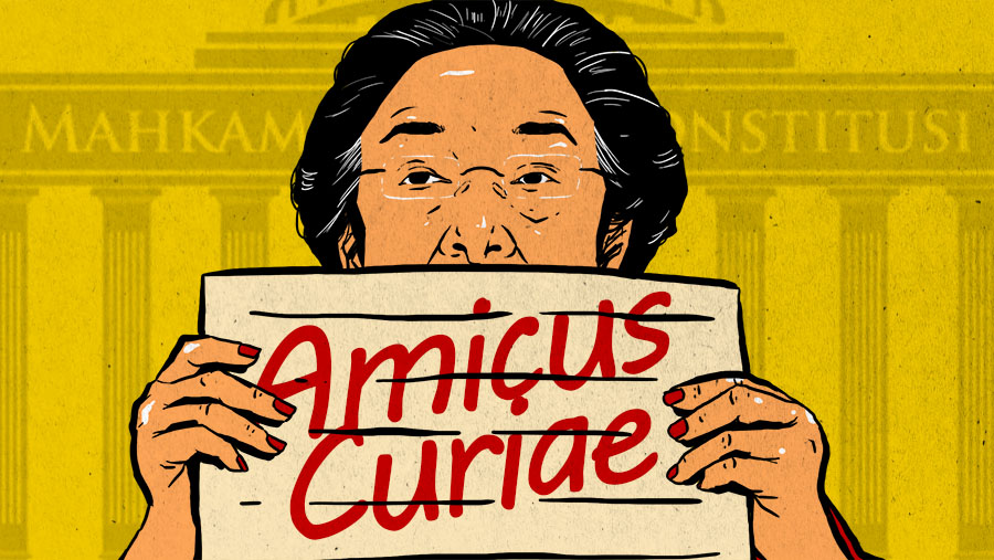 Apa itu Amicus Curiae, Tulisan yang Dikirim Megawati ke MK (Bloomberg Technoz/Arie Pratama)