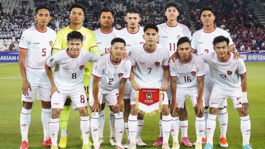Pemain Timnas U-23 yang berlaga di Piala Asia U-23 Qatar 2024. (Dok PSSI)