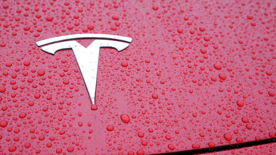 Logo Mobil Tesla.