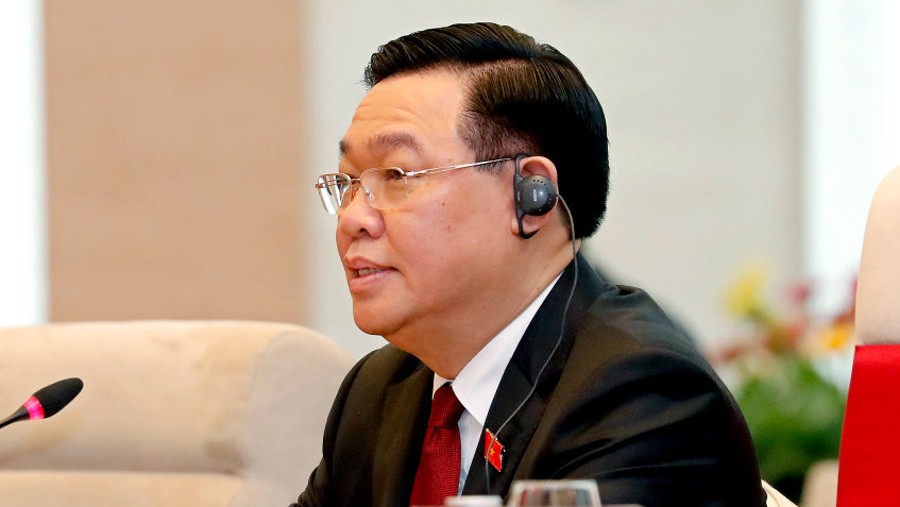 Vuong Dinh Hue, Ketua Parlemen Vietnam.