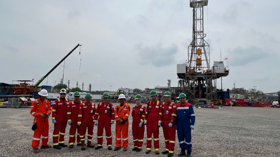 Pengboran minyak baru di Blok Cepu oleh ExxonMobil./dok. SKK Migas