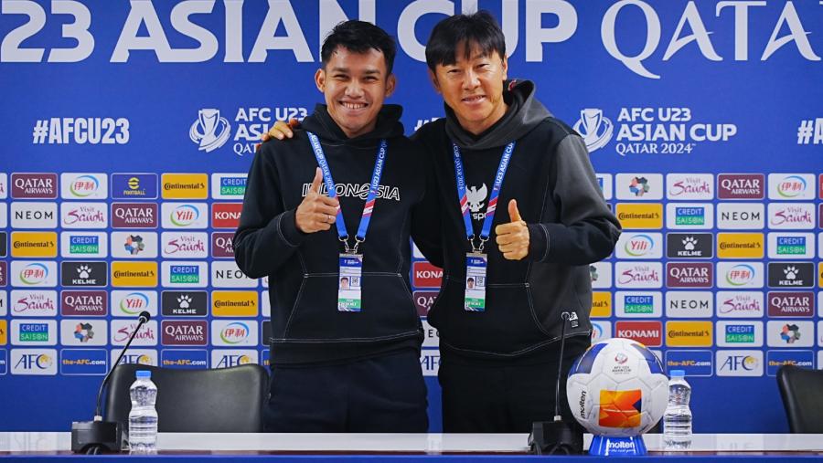 Witan dan Pelatih Shin Tae-yong. (Dok: PSSI)