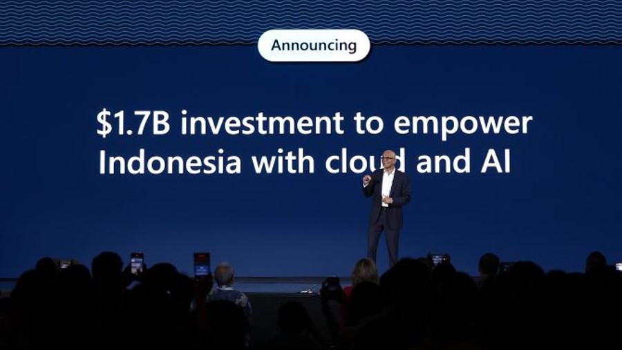 CEO Satya Nadella Umumkan Investasi di Indonesia. (Dok: Perusahaan)