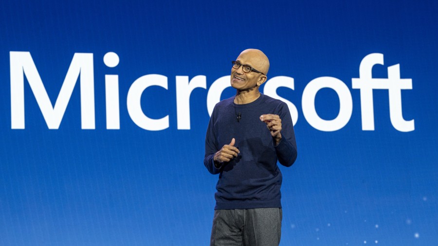 CEO Microsoft Satya Nadella. (Dok: Bloomberg)