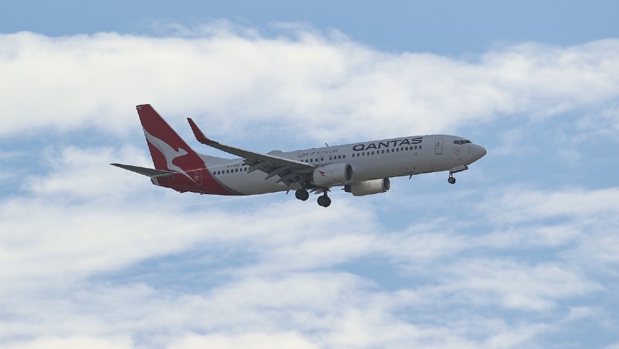 Pesawat Qantas. (Dok: Bloomberg)