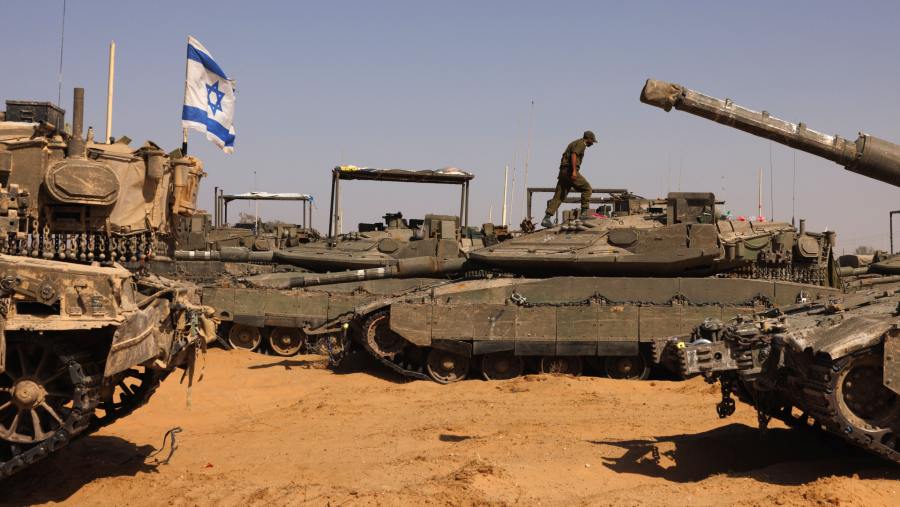 Tank Israel(Dok: Bloomberg)