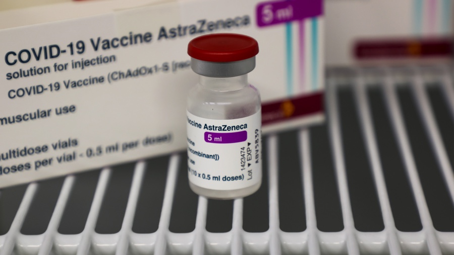 Vaksin AstraZeneca. (Sumber: Bloomberg)