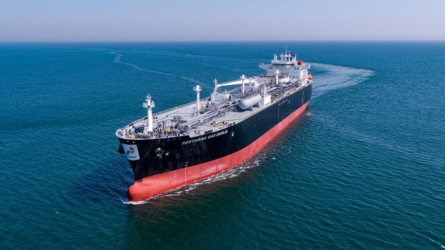 Tambah Dua Tanker Gas Raksasa, PIS Sukses Jadi Top Tier Pengangkut LPG Asia Tenggara (Dok: Pertamina International Shipping)